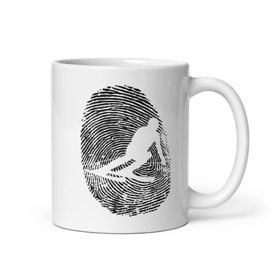 Thumb Print - Skiing - Tasse ski