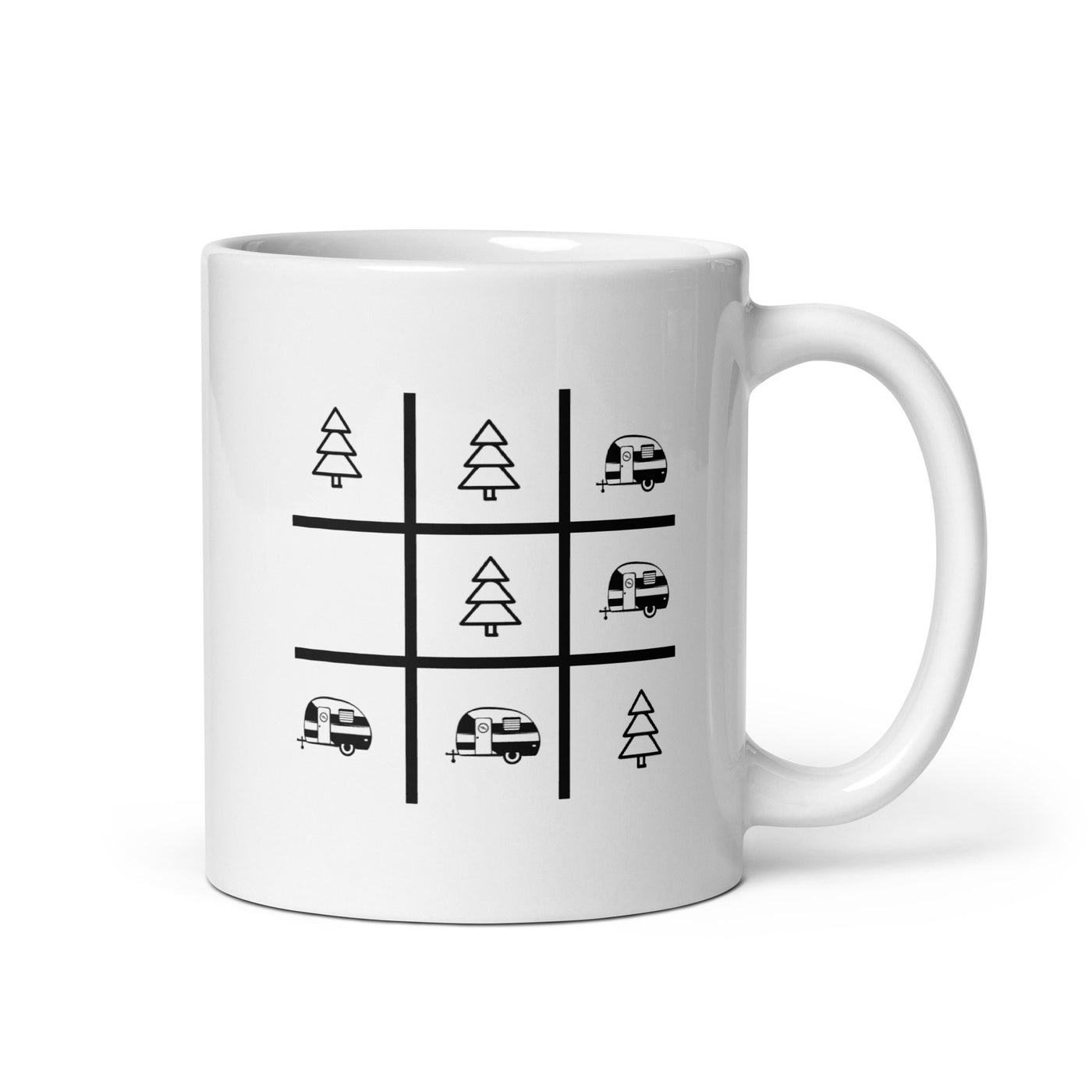 Tic Tac Game - Camping - Tasse camping