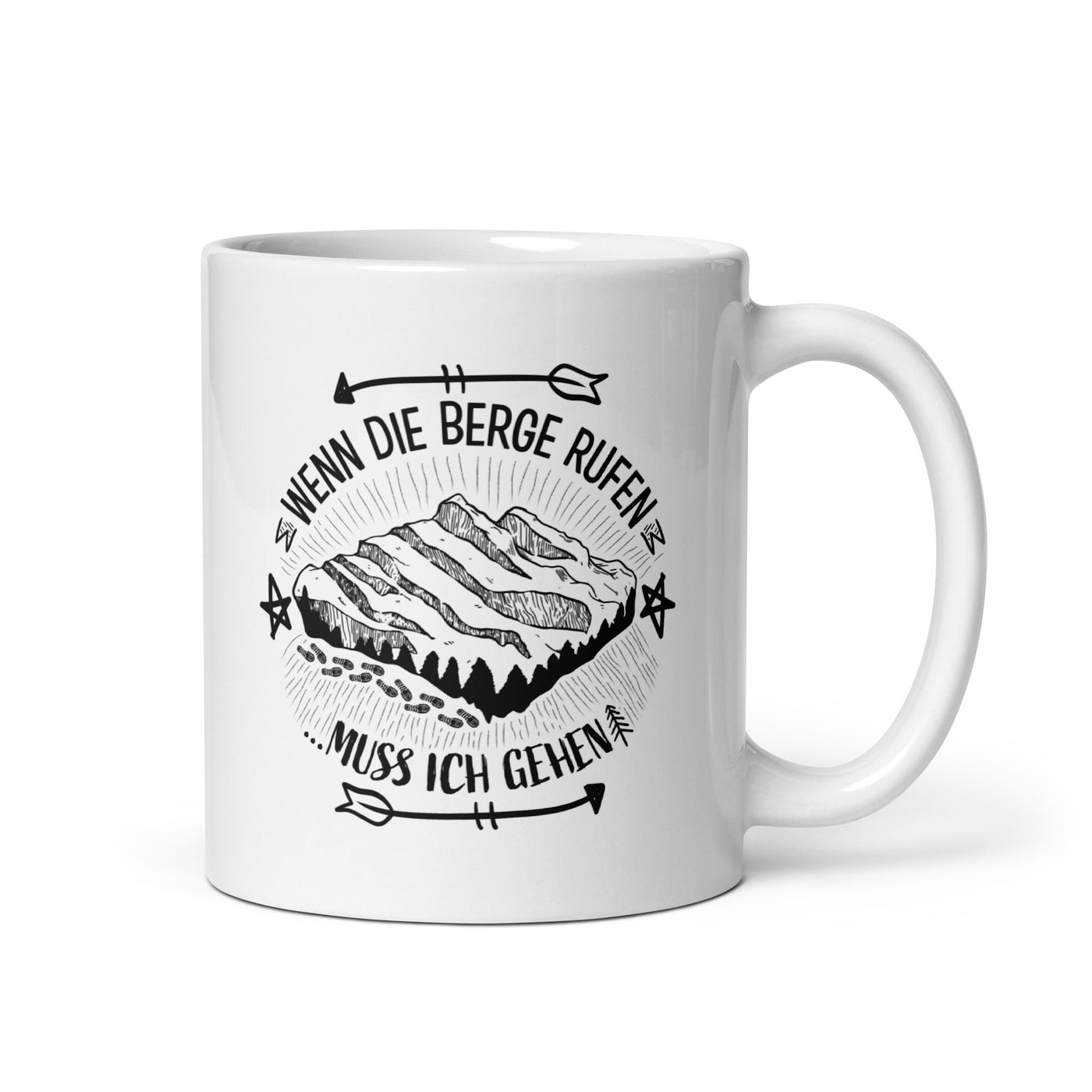 Wenn Die Berge Rufen Muss Ich Gehen - Tasse berge