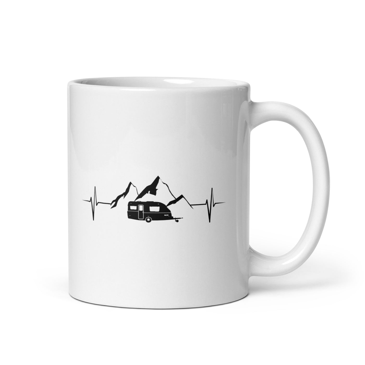 Wohnwagen Herzschlag - Tasse camping