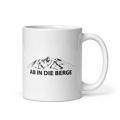 Ab In Die Berge - Tasse berge