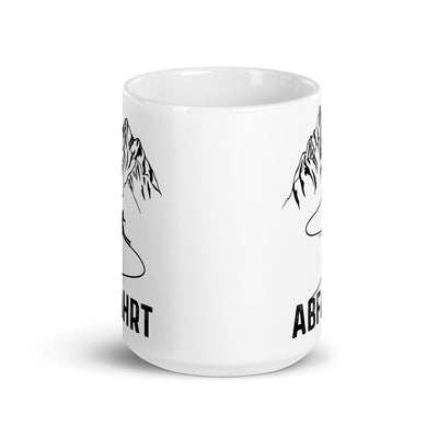 Abfahrt. - Tasse ski