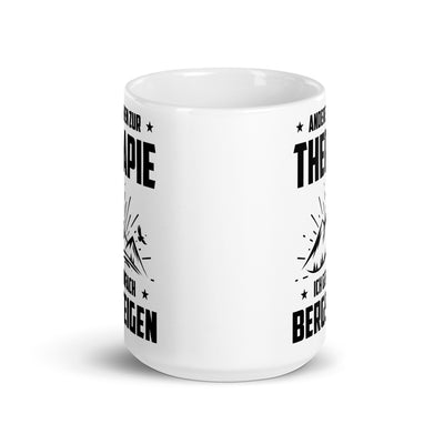 Andere Gehen Zur Therapie Ich Gen Einfach Bergsteigen - Tasse berge