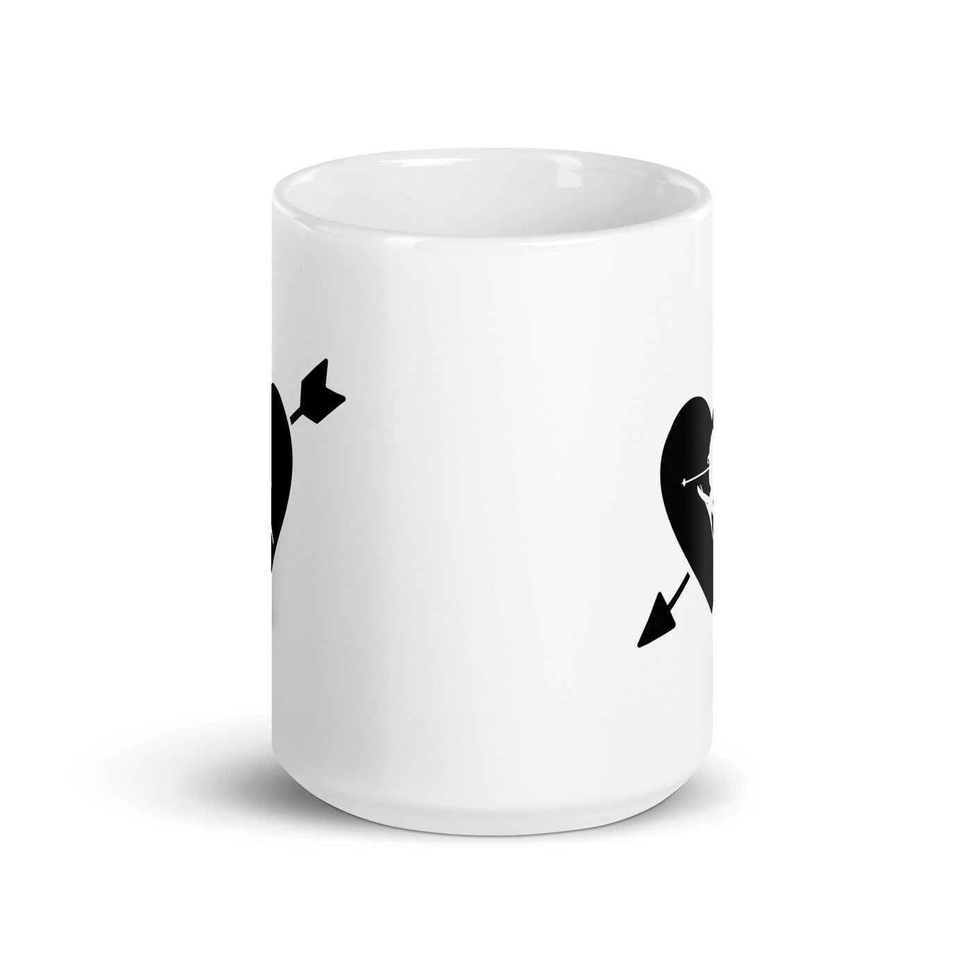 Arrow Heart And Skiing - Tasse ski