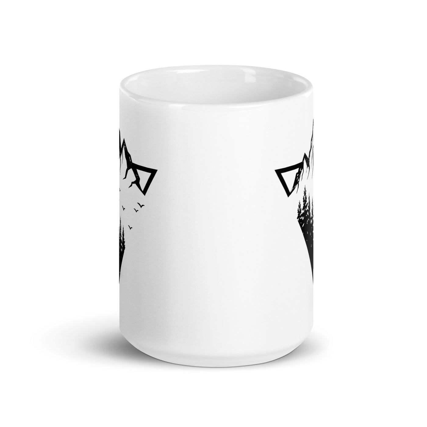 Berge - Geometrisch - Tasse berge camping