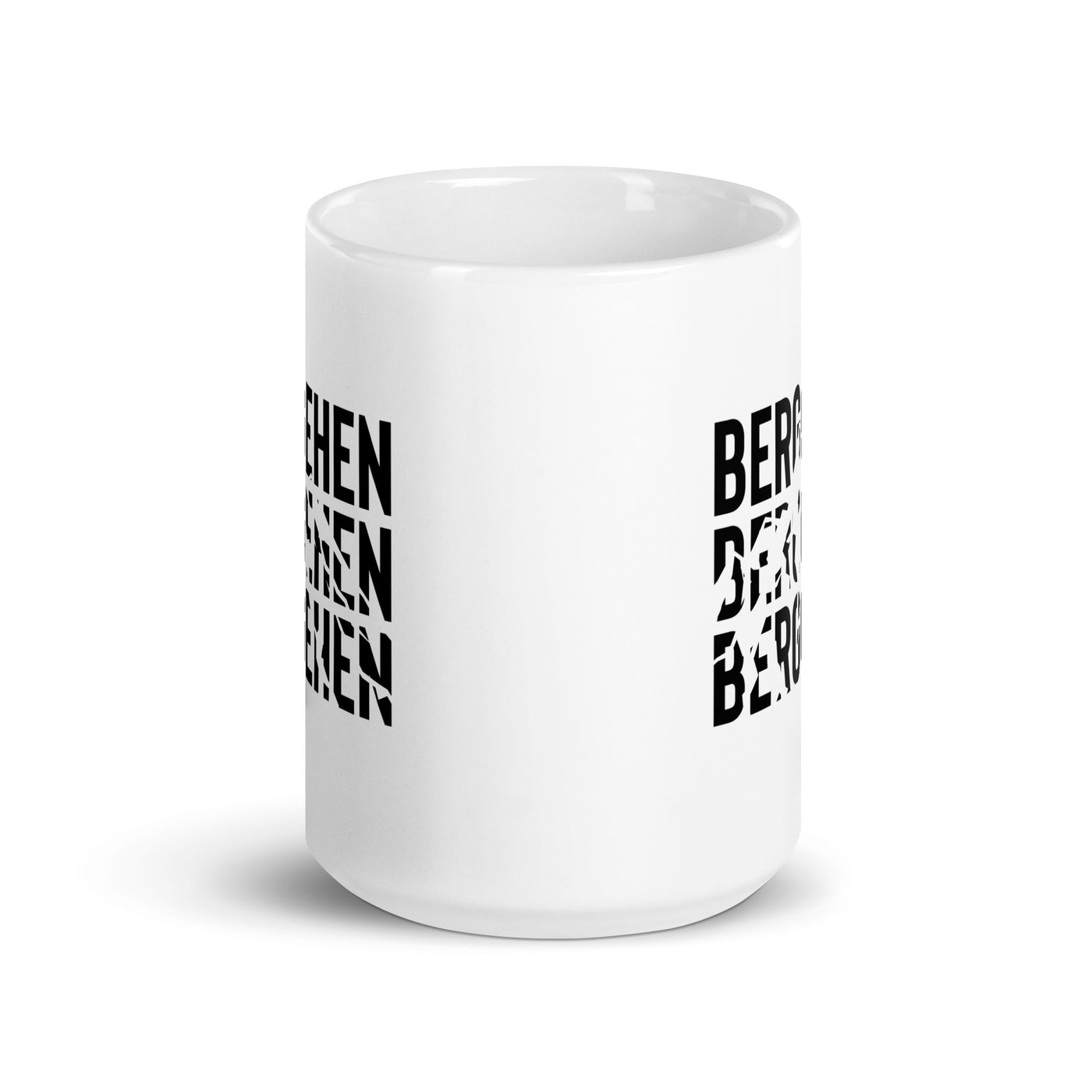 Berggehen - Tasse berge