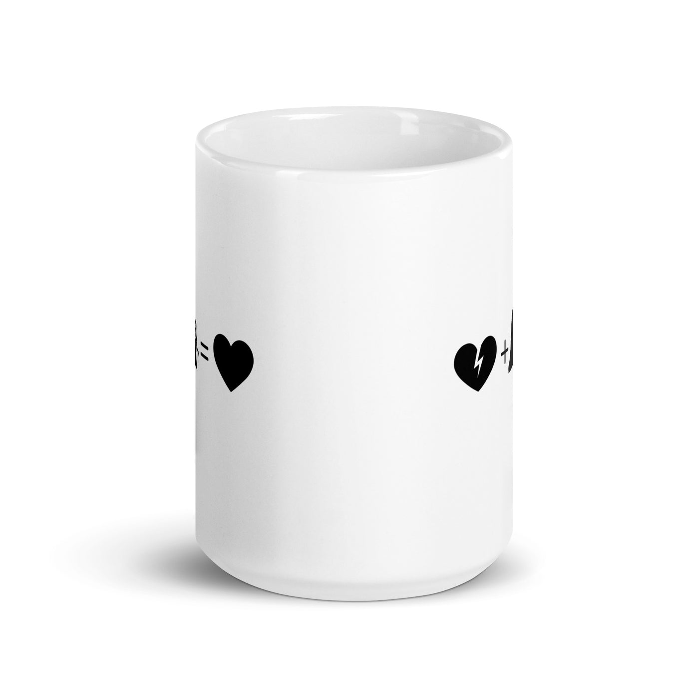 Broken Heart Heart And Climbing 1 - Tasse klettern