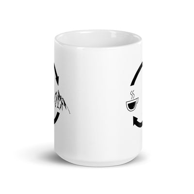 Coffee Loading Arrows And Mountain - Tasse berge