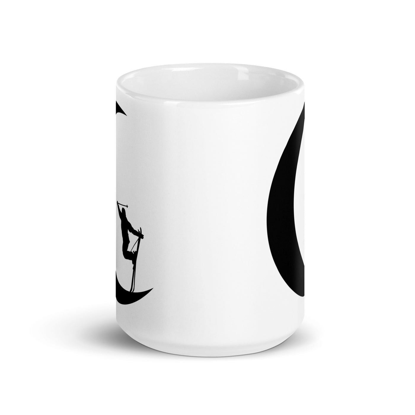 Crescent Moon - Skiing - Tasse ski