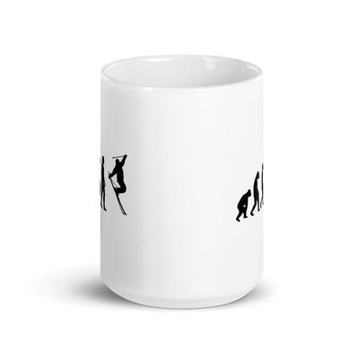 Evolution And Skiing - Tasse ski