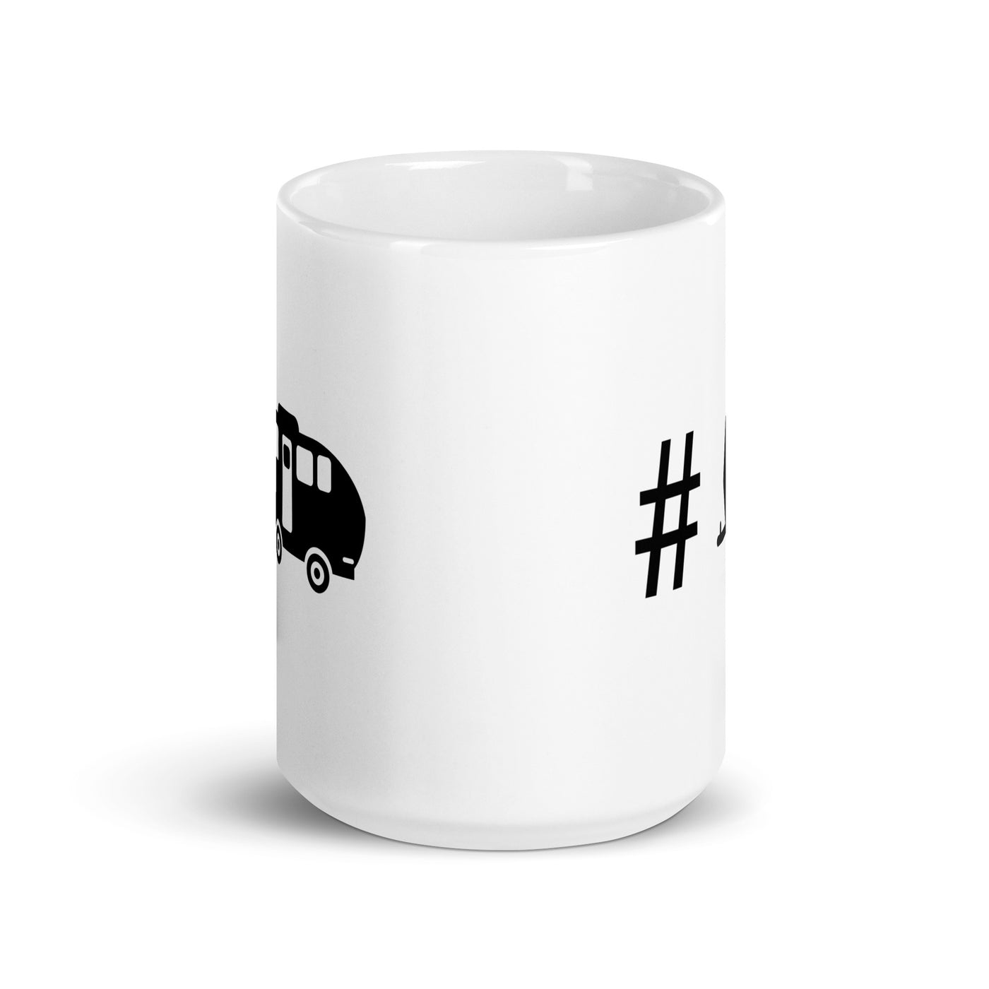 Hashtag - Camping Caravan - Tasse camping