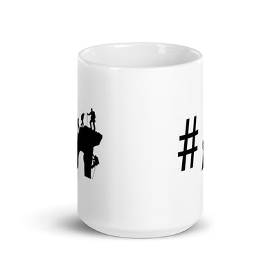 Hashtag - Climbing - Tasse klettern