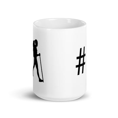 Hashtag - Female Hiking - Tasse wandern