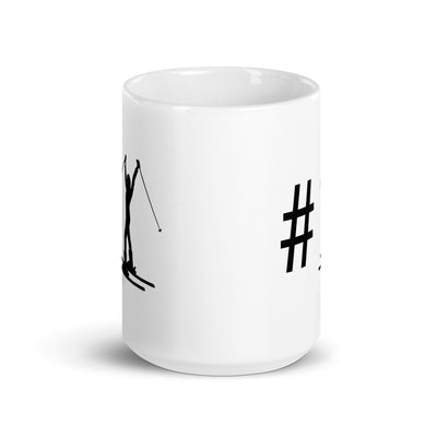 Hashtag - Female Skiing - Tasse ski