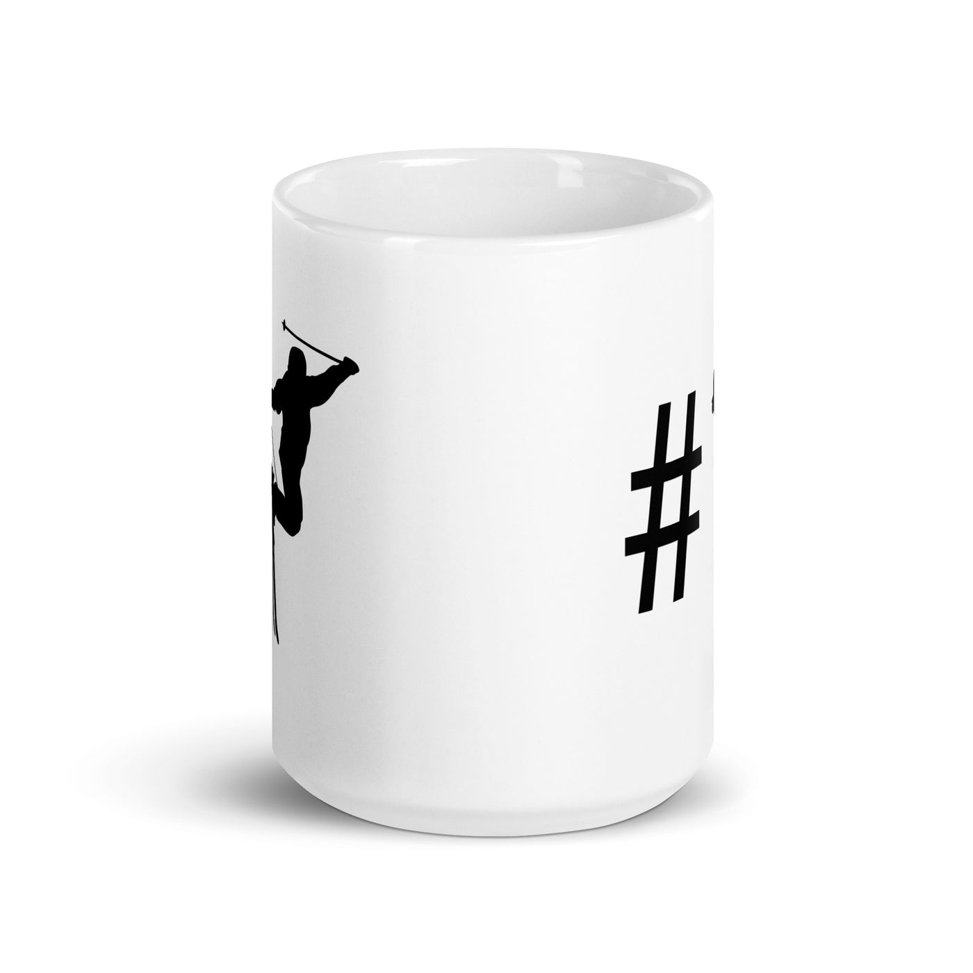 Hashtag - Skiing - Tasse ski