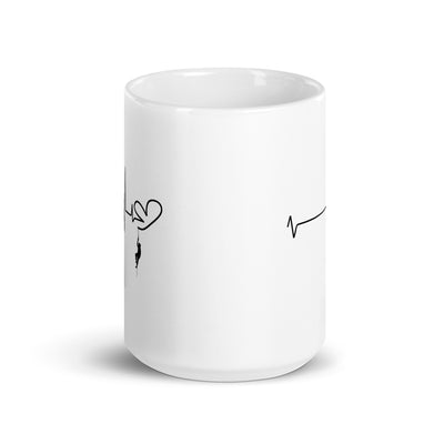 Heart - Heartbeat - Climbing - Tasse klettern