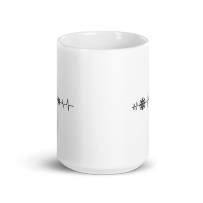 Heart - Snowflake - Tasse camping