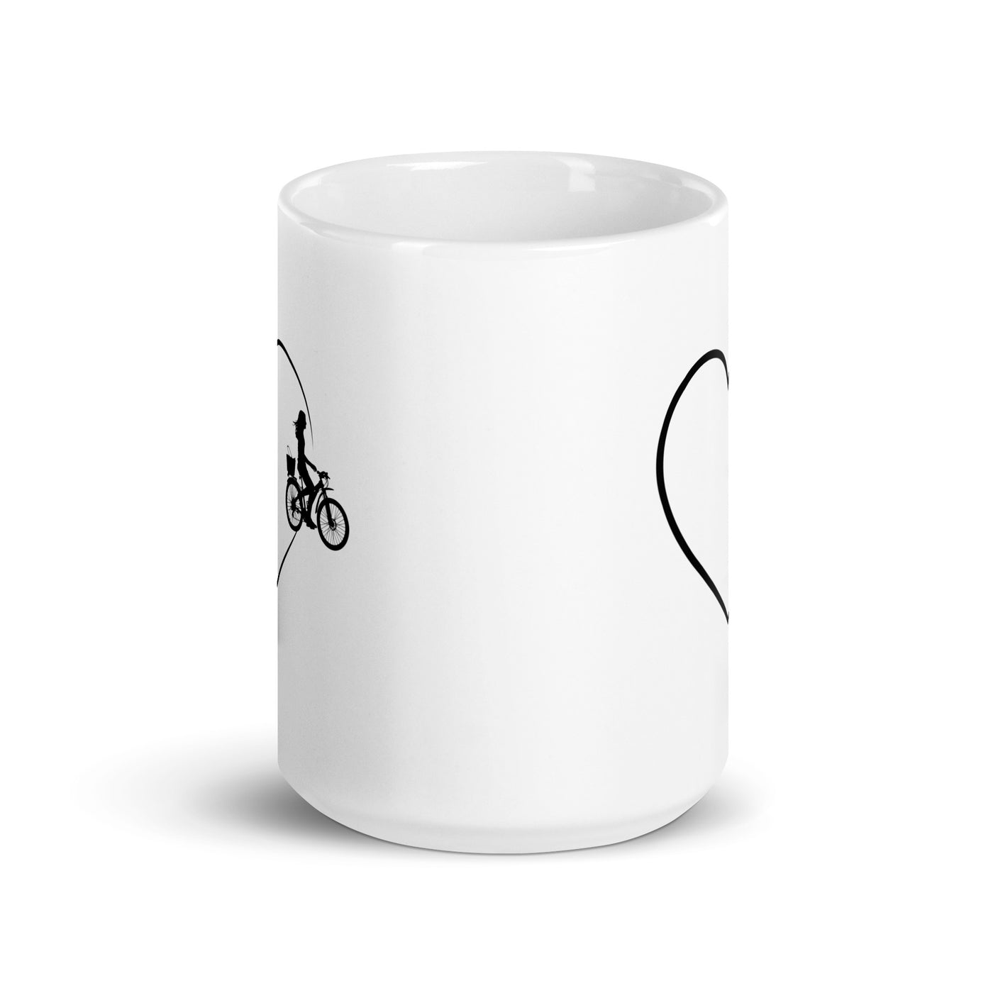 Heart 2 And Cycling - Tasse fahrrad