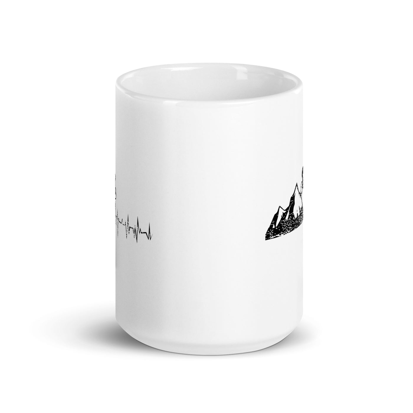 Herzschlag Bergbiker - Tasse mountainbike