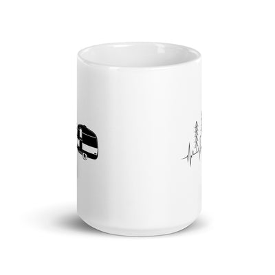 Herzschlag Wohnwagen - Tasse camping