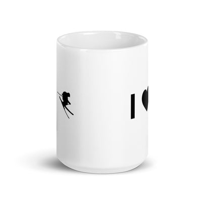 I Heart And Guy Skiing - Tasse ski