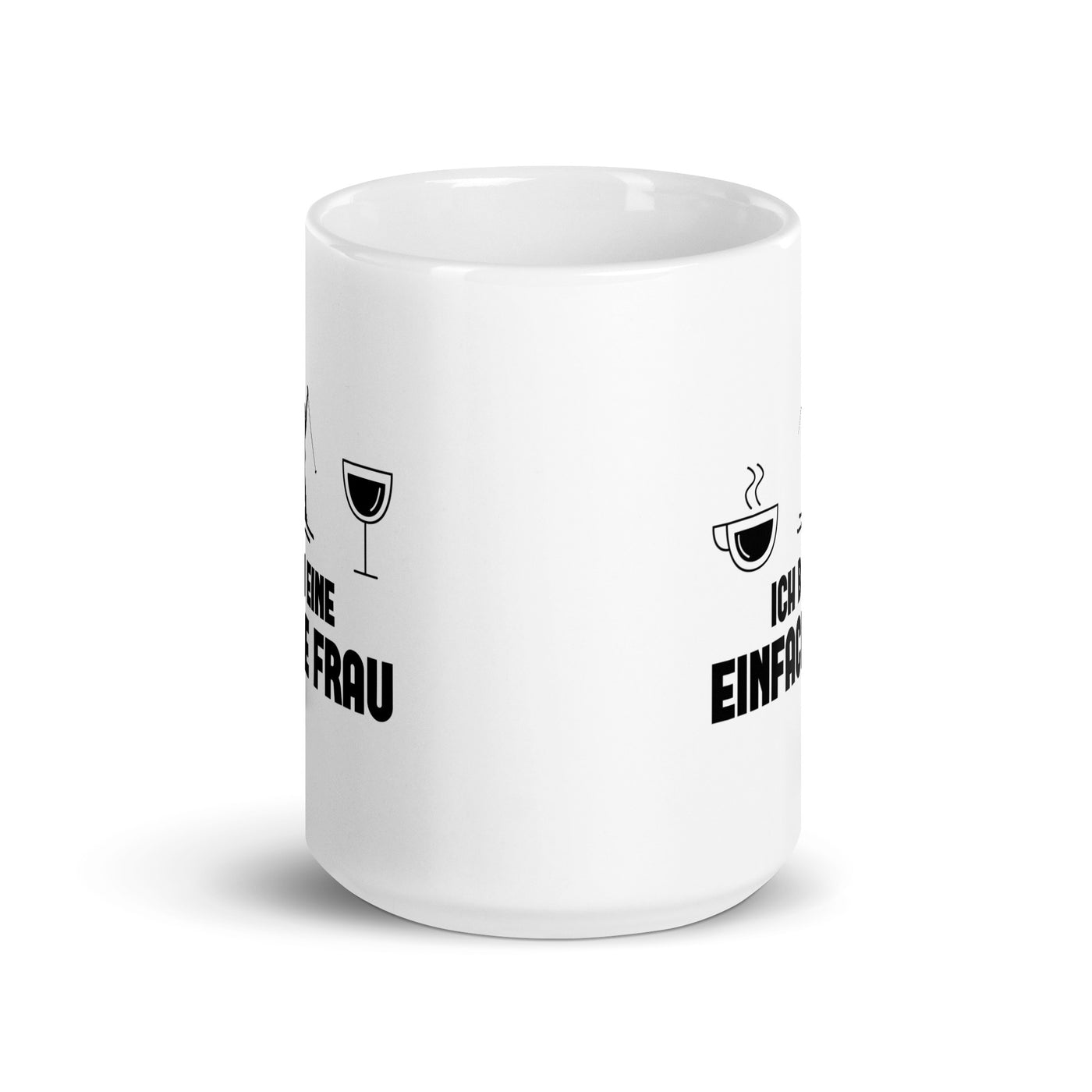 Ich Bin Eine Einfache Frau - Tasse ski