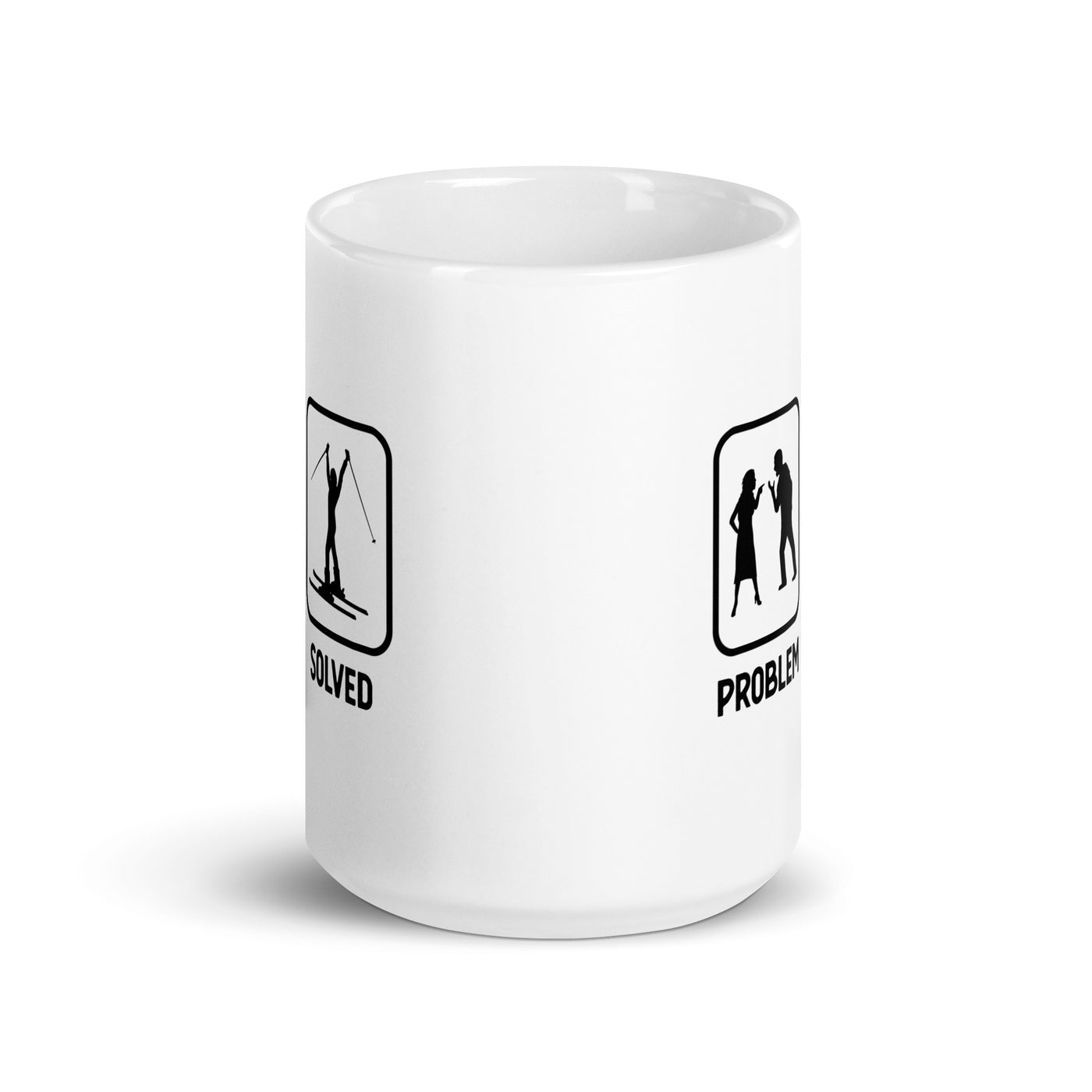 Problem Solved - Female Skiing - Tasse ski