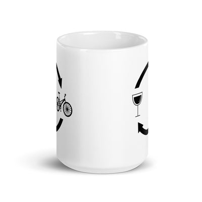 Wine Loading Arrows And Cycling - Tasse fahrrad