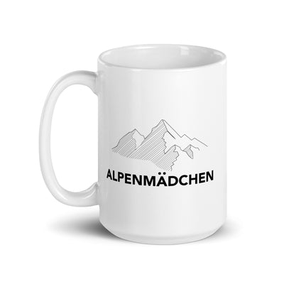 Alpenmadchen - Tasse berge