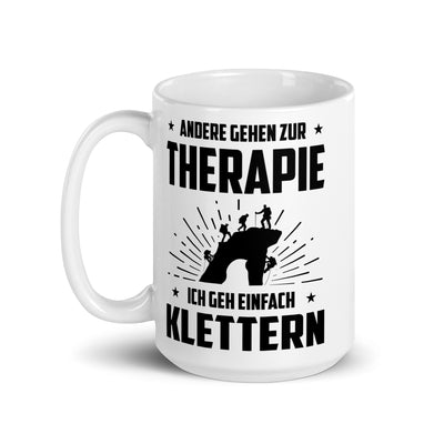 Andere Gehen Zur Therapie Ich Gen Einfach Klettern - Tasse klettern