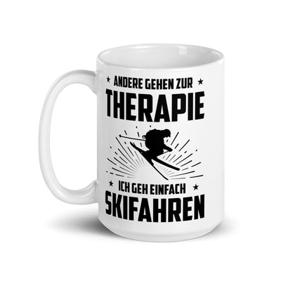 Andere Gehen Zur Therapie Ich Gen Einfach Skifahren - Tasse ski