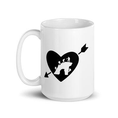 Arrow Heart And Climbing - Tasse klettern