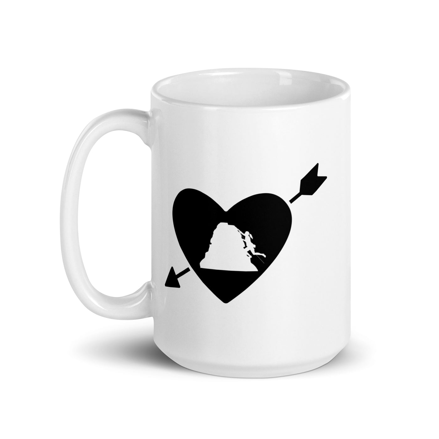 Arrow Heart And Climbing 1 - Tasse klettern