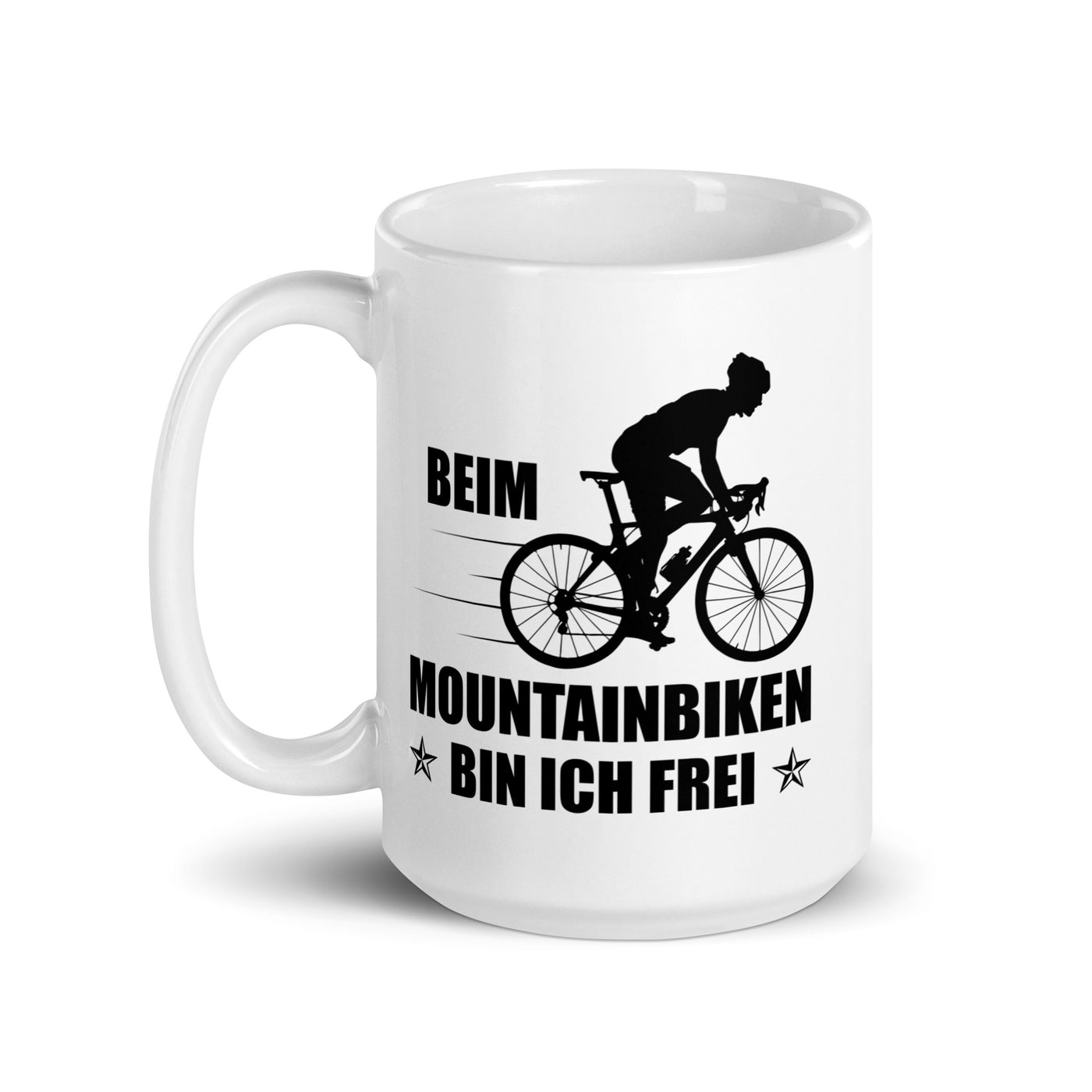 Beim Mountainbiken Bin Ich Frei 2 - Tasse fahrrad