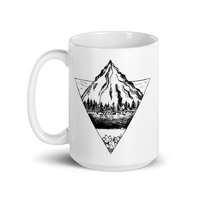 Berg - Geometrisch - Tasse berge