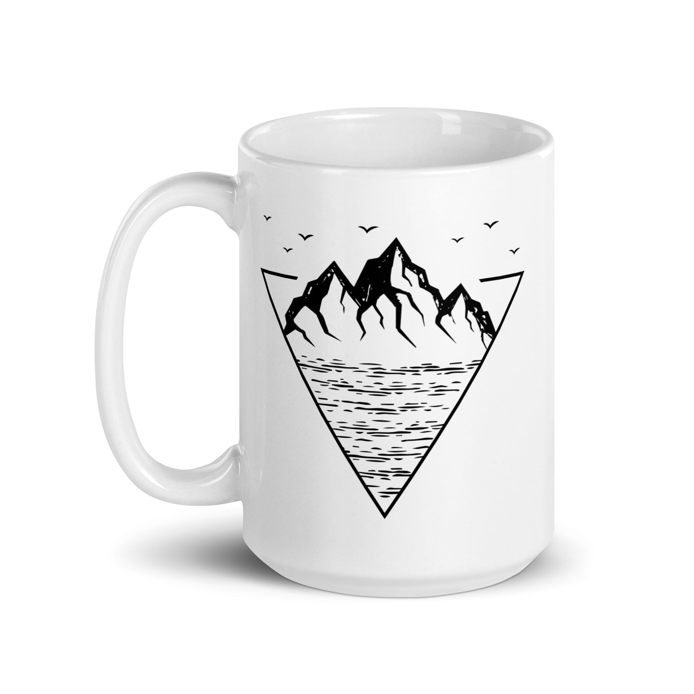 Berg Geometrisch - Tasse berge