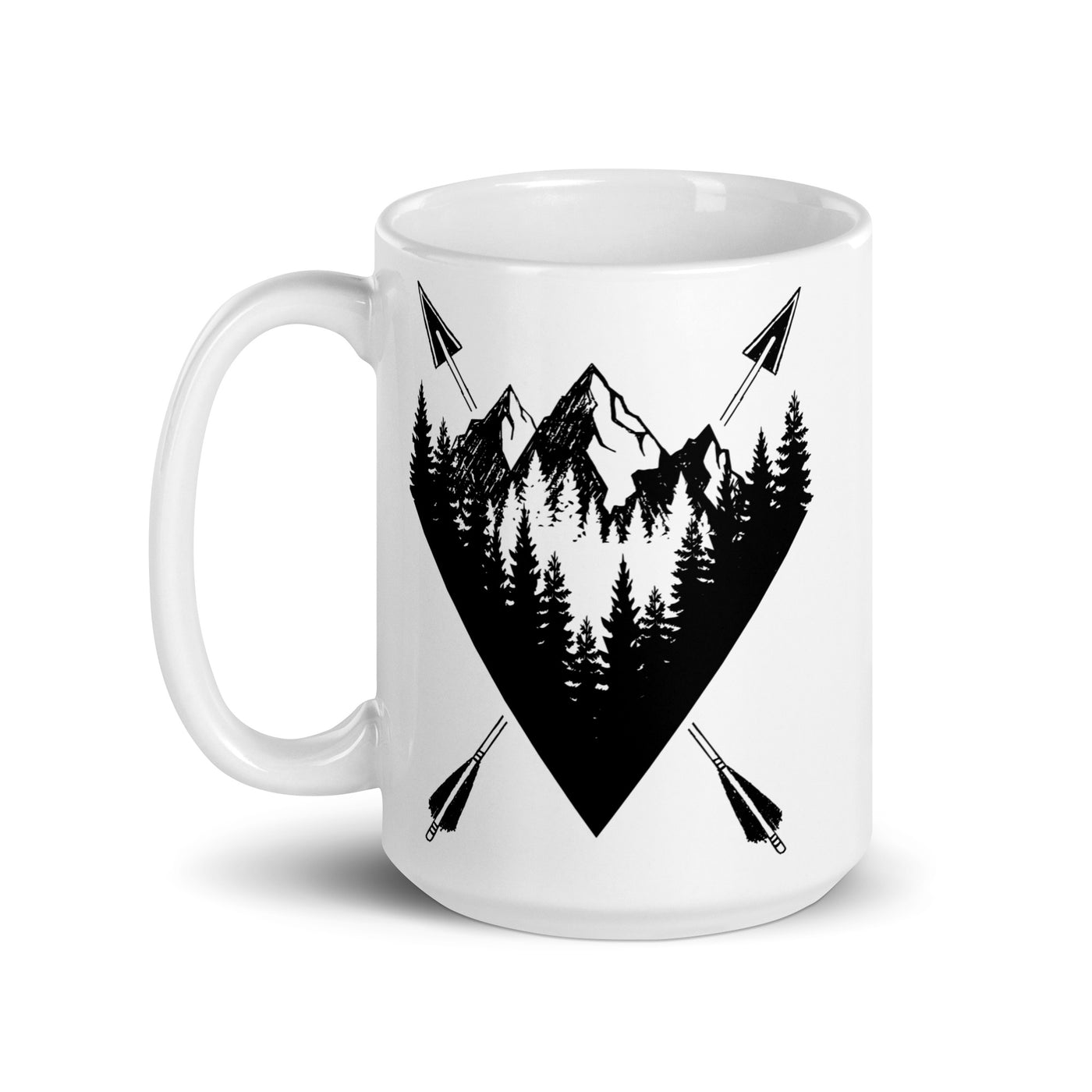 Bergführer - Tasse berge klettern