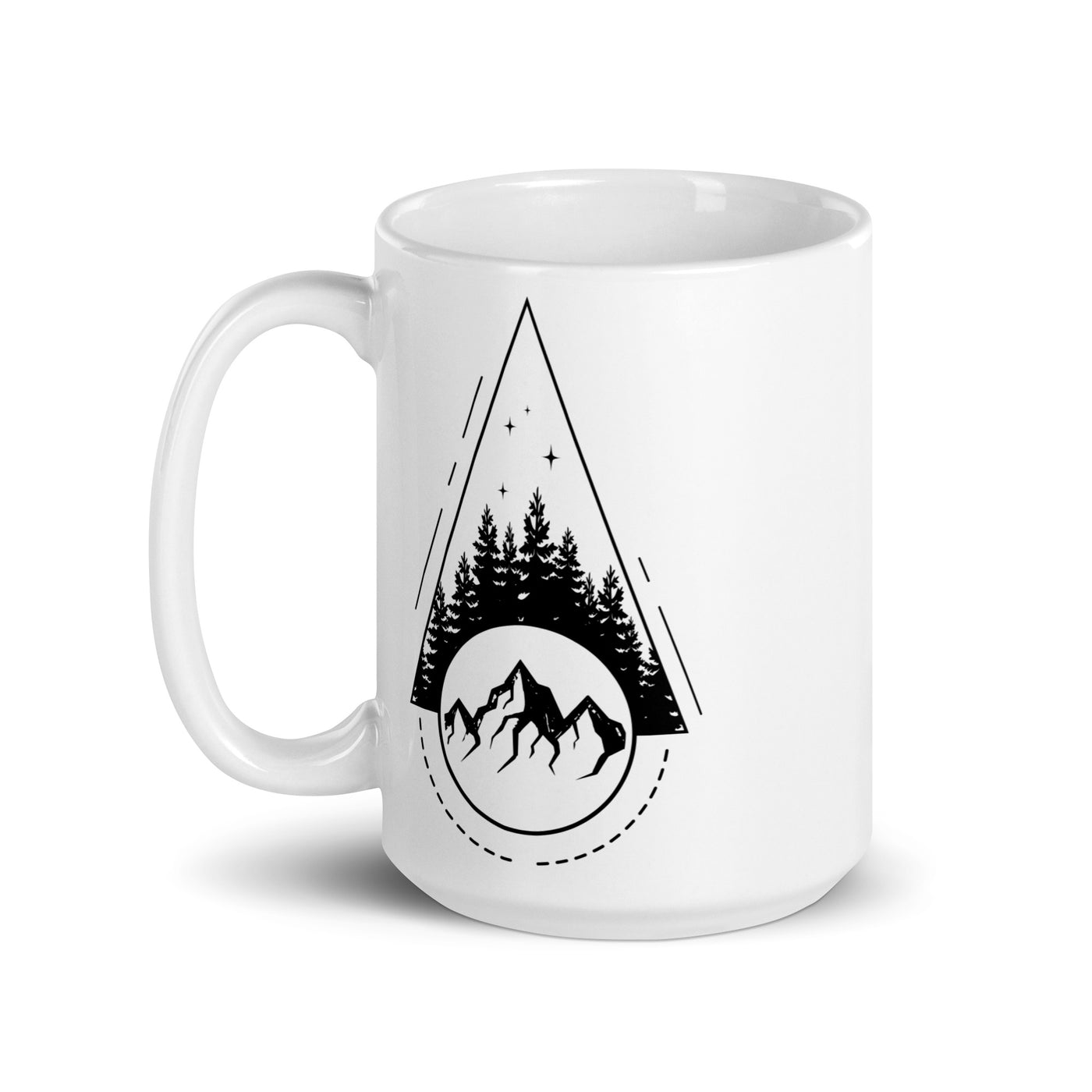 Berglandschaft - Geometrisch - Tasse berge