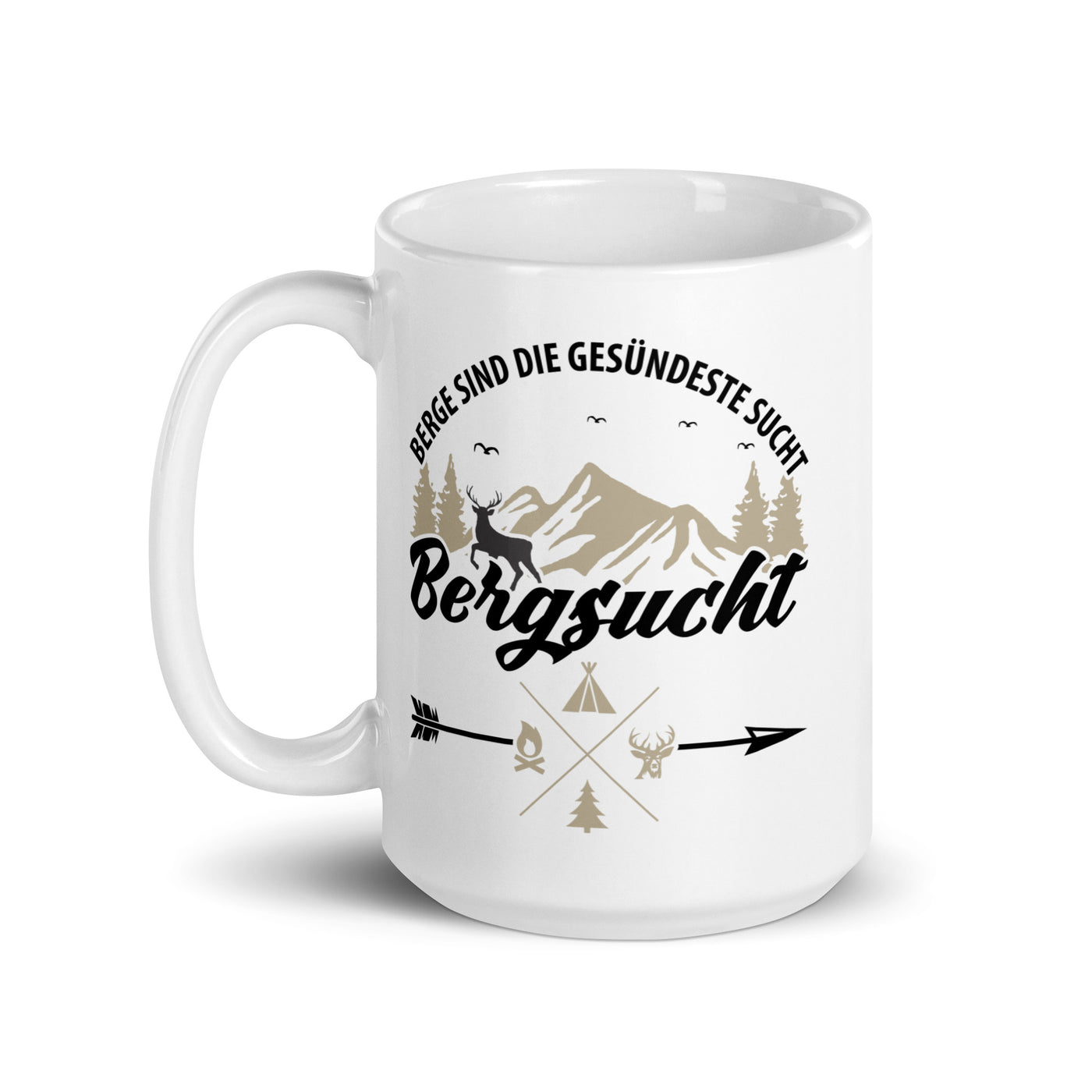 Bergsucht - Tasse berge