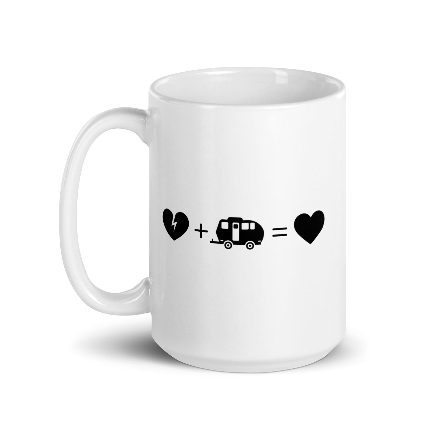 Broken Heart Heart And Camping 2 - Tasse camping