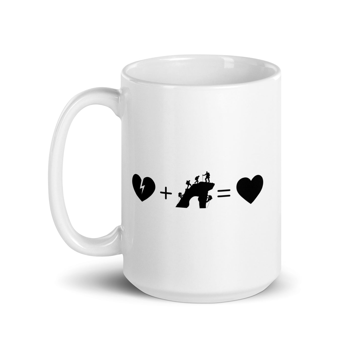 Broken Heart Heart And Climbing - Tasse klettern