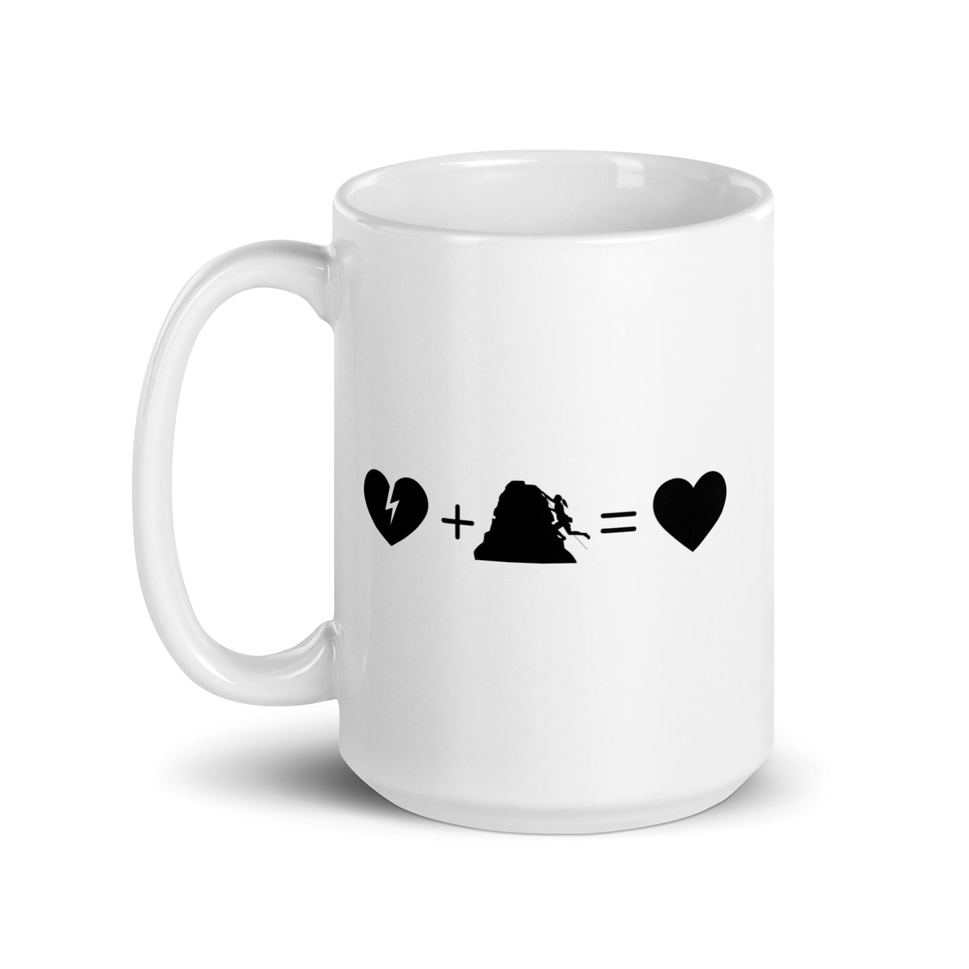 Broken Heart Heart And Climbing 1 - Tasse klettern