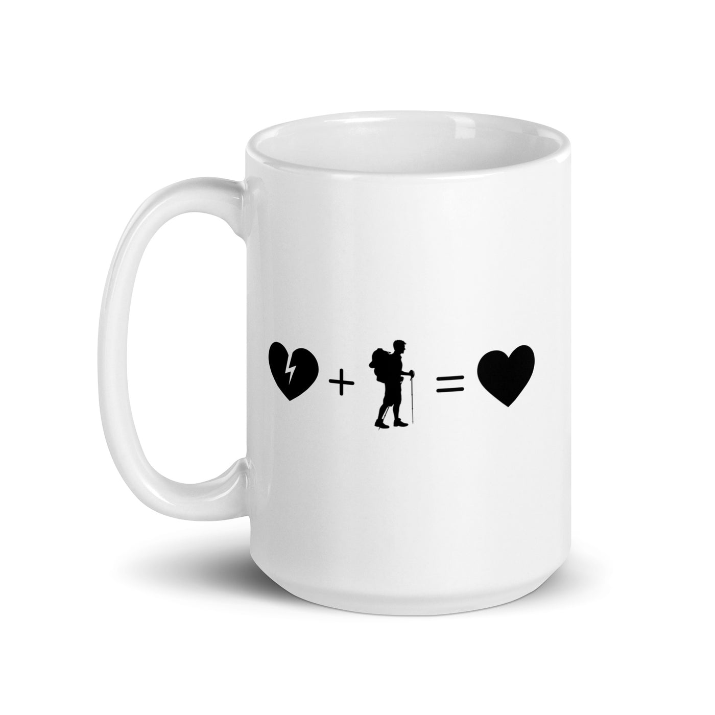 Broken Heart Heart And Hiking - Tasse wandern