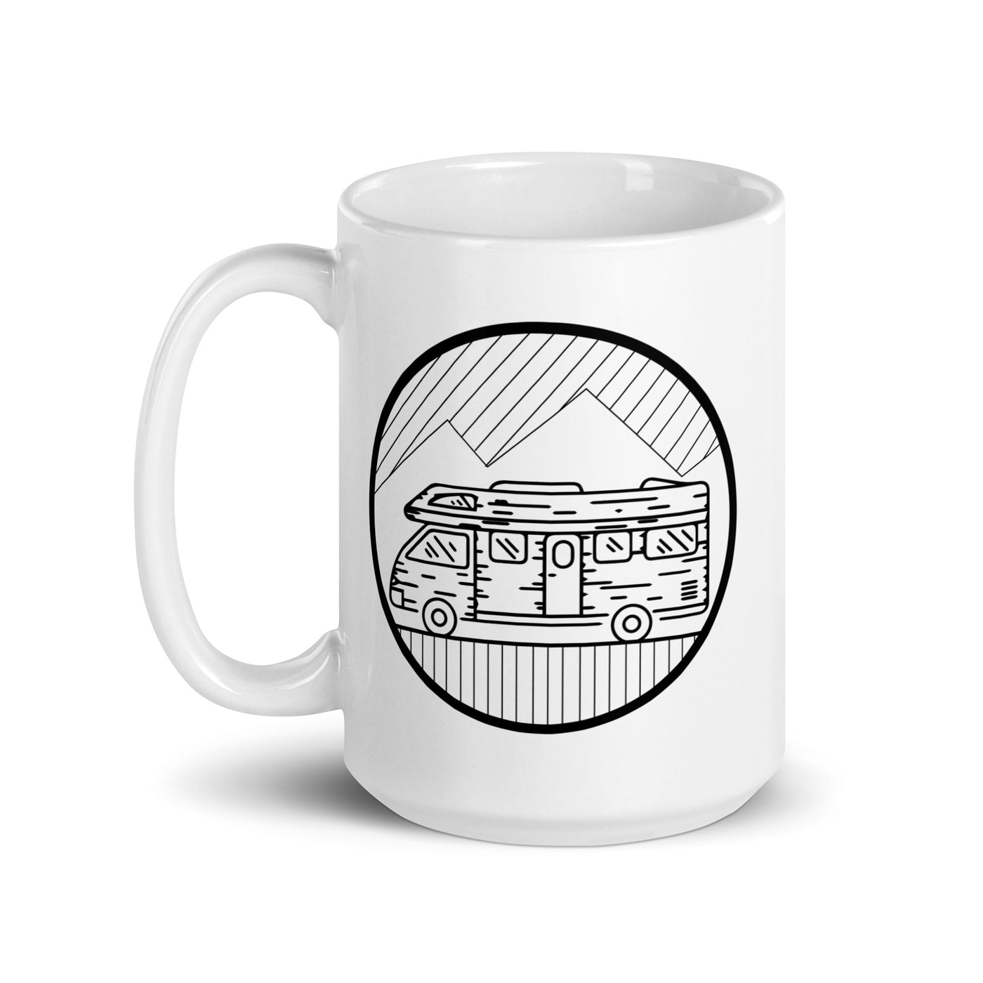 Circle - Camping Van - Tasse camping