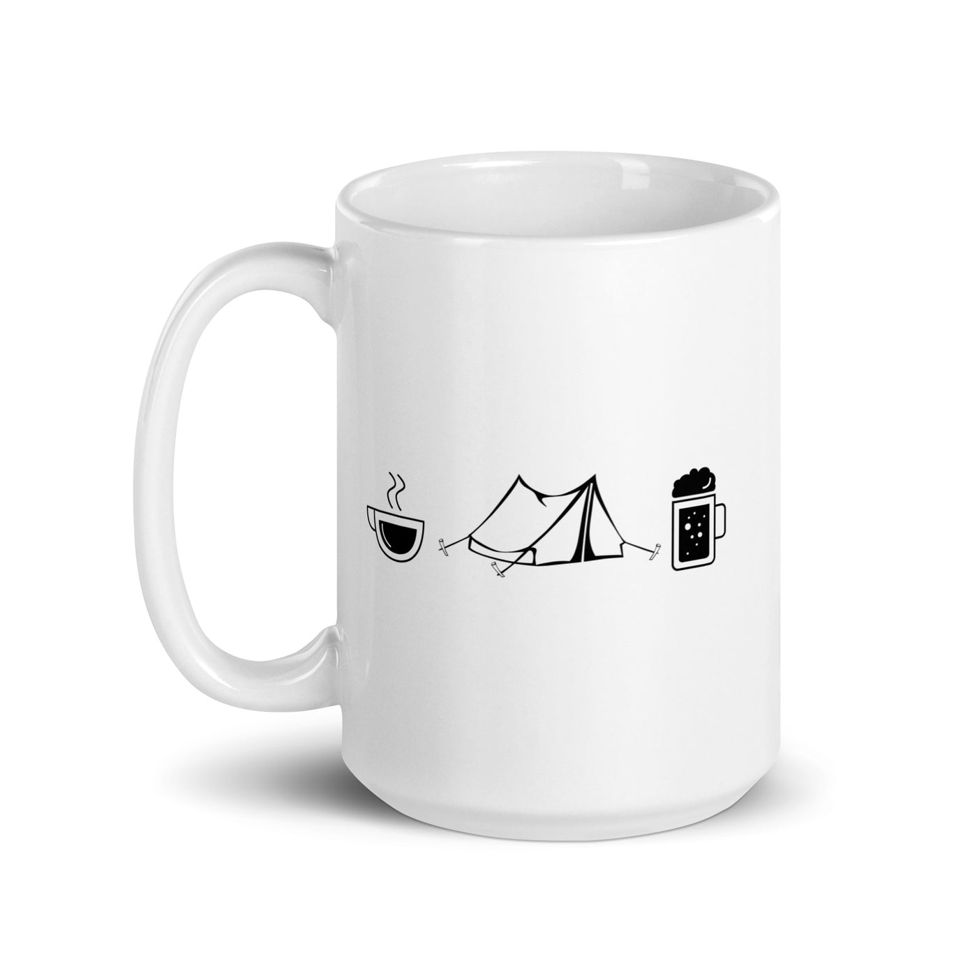 Coffee Beer And Camping - Tasse camping