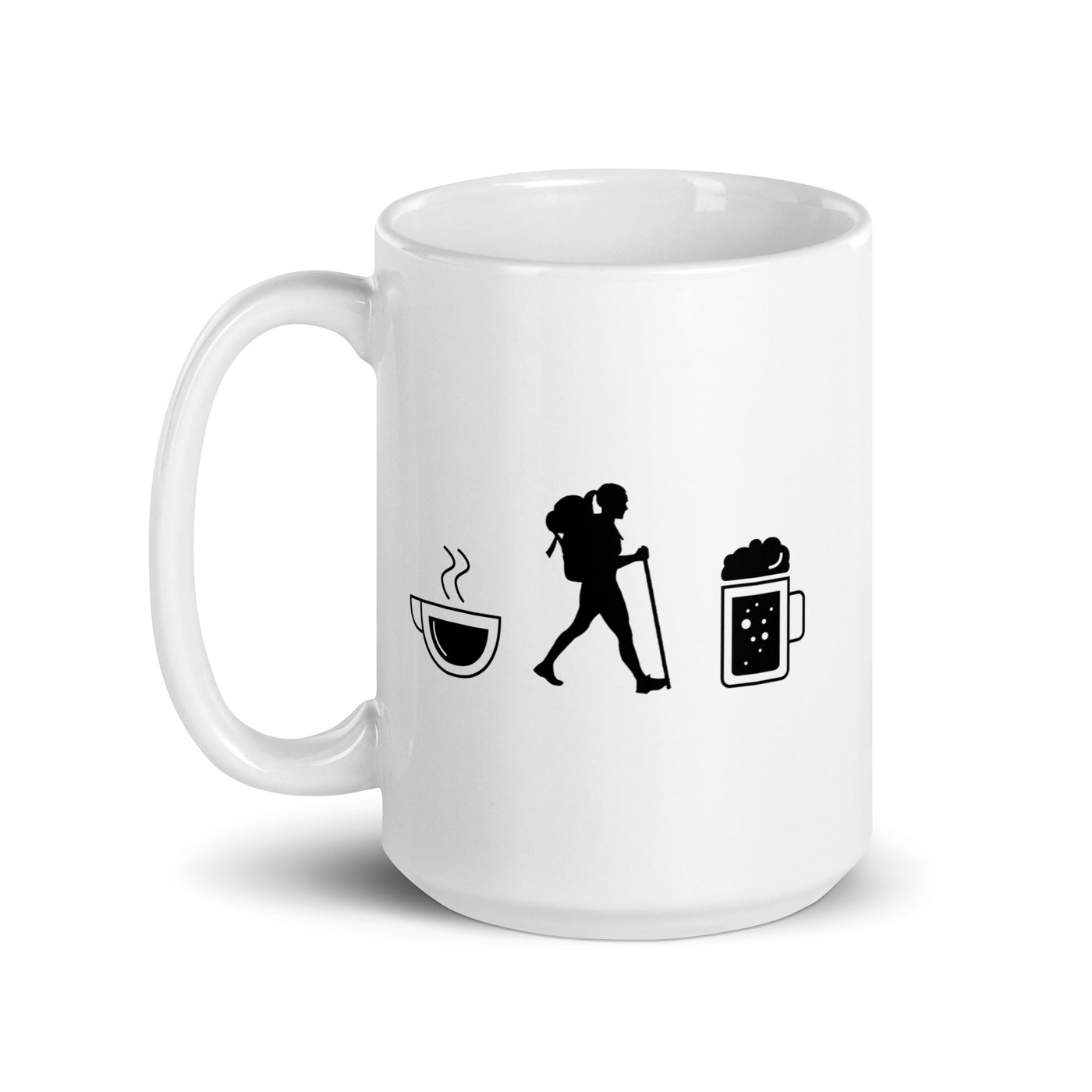 Coffee Beer And Hiking - Tasse wandern