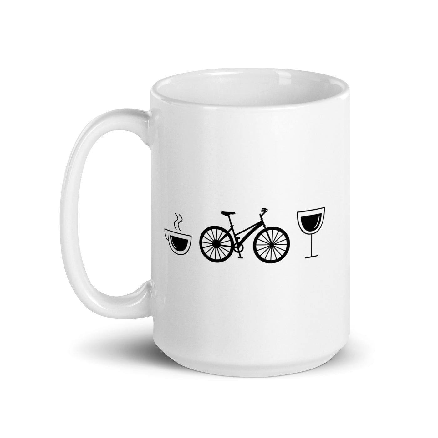 Coffee Wine And Bicycle - Tasse fahrrad