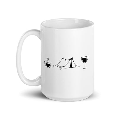 Coffee Wine And Camping - Tasse camping