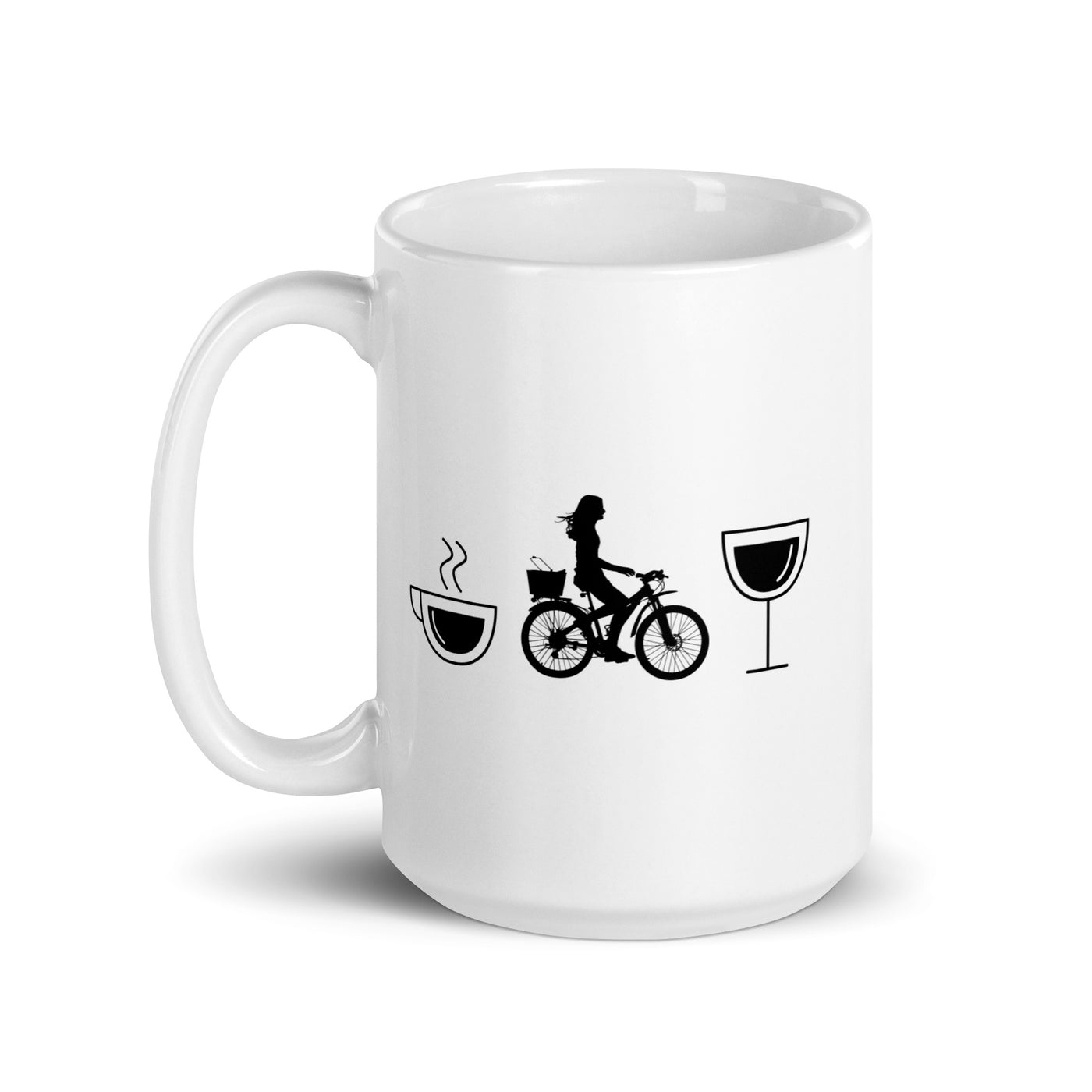 Coffee Wine And Cycling - Tasse fahrrad