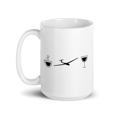 Coffee Wine And Sailplane - Tasse berge